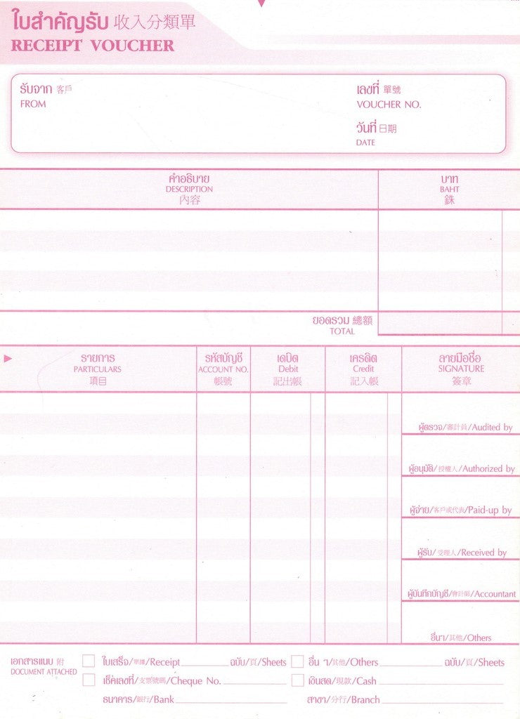 ใบสำคัญรับ 2 ชั้น